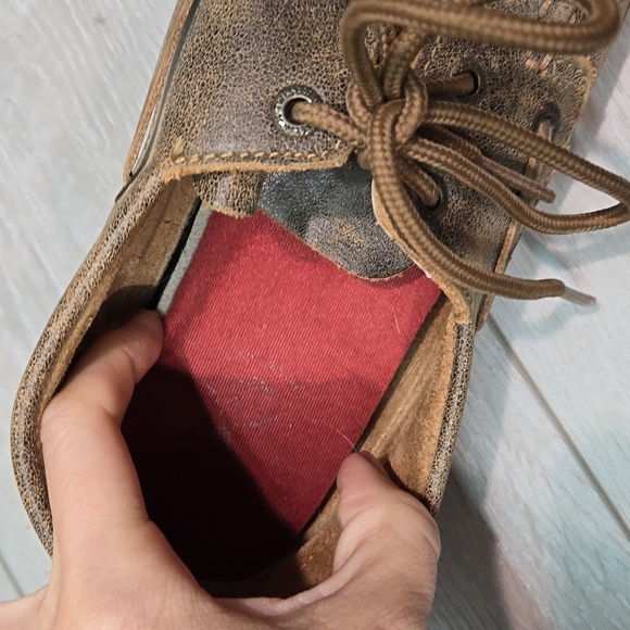 Twisted X Womens WDM0003 Driving Leather moc shoes sz 7.5M - Picture 12 of 12